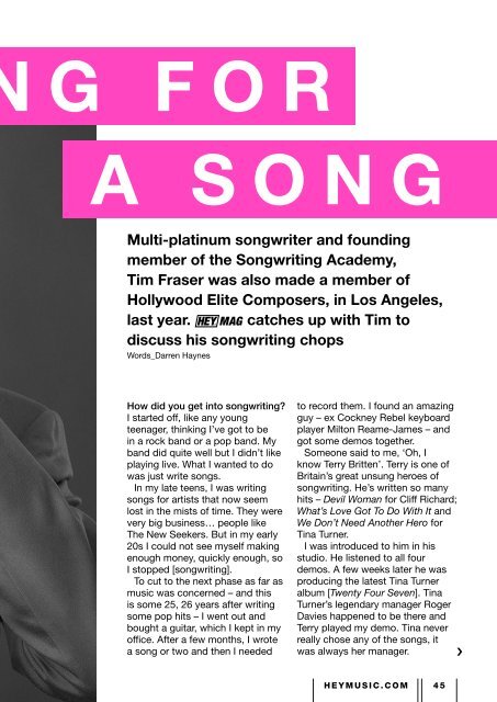 Hey Music Mag - Issue 5 - April 2019