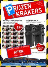 Prijzenkrakers April 2019