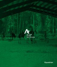 Allied Equestrian Brochure