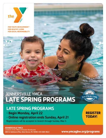 Jennersville YMCA Late Spring Programs - 2019