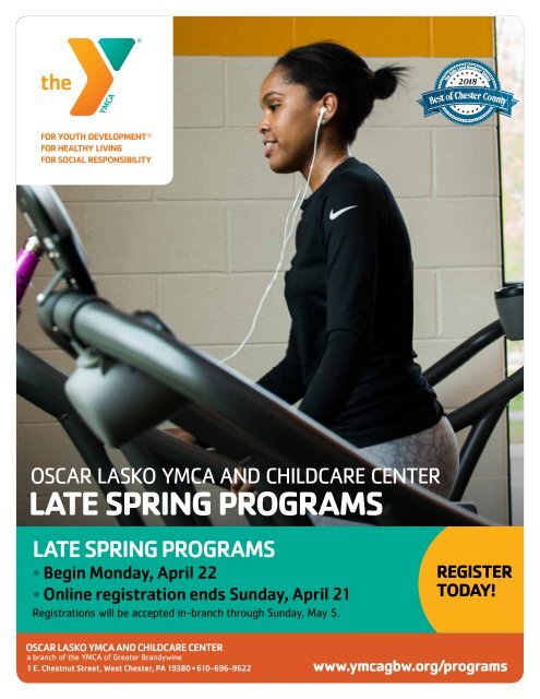 Oscar Lasko YMCA Late Spring Programs - 2019