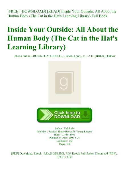 Free Download Read Inside Your Outside All About The