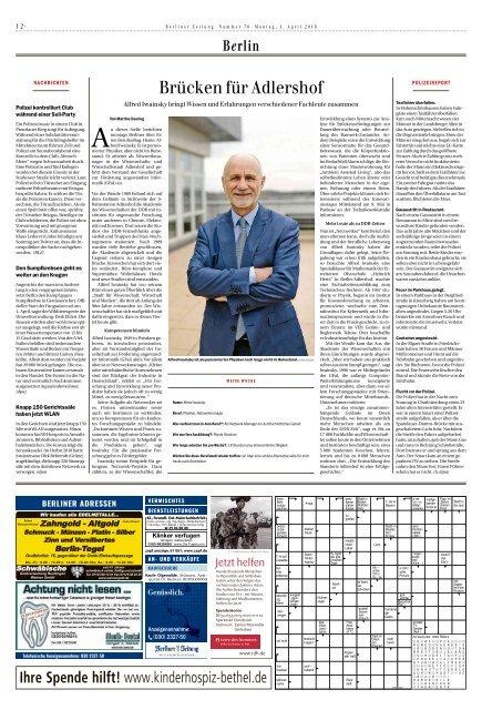 Berliner Zeitung 01.04.2019