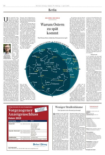 Berliner Zeitung 01.04.2019