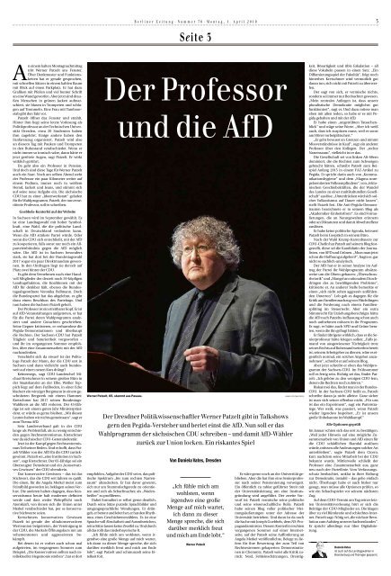 Berliner Zeitung 01.04.2019