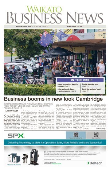 Waikato Business News March/April 2016