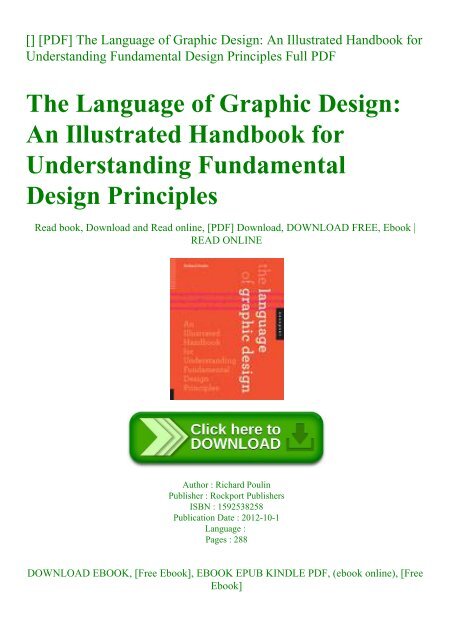 Downloadpdf Pdf The Language Of Graphic Design An Illustrated Downloadpdf Pdf The Language Of Graphic Design An Illustrated