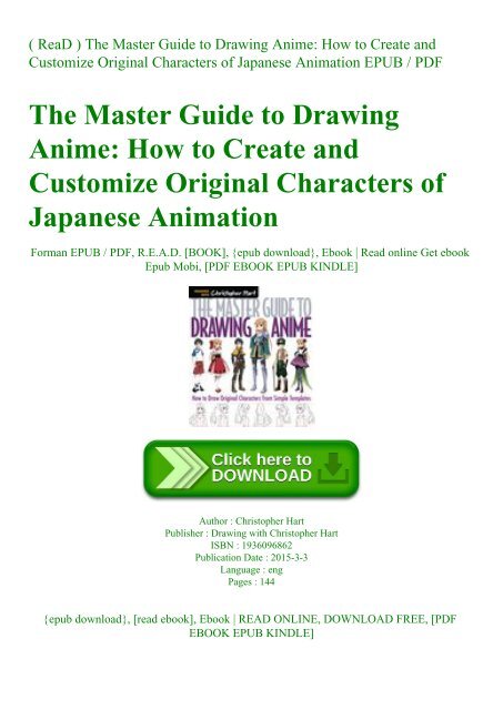 the master guide to drawing anime pdf free download the master guide to drawing anime pdf free download