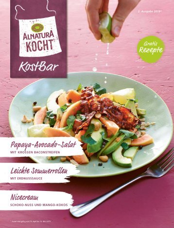 Alnatura Kostbar-Rezeptjournal 2. Ausgabe 2019
