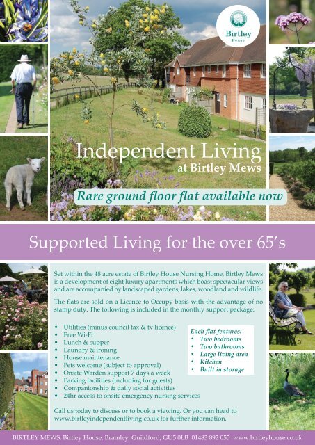 Surrey Homes | SH54 | April 2019 | Garden supplement inside