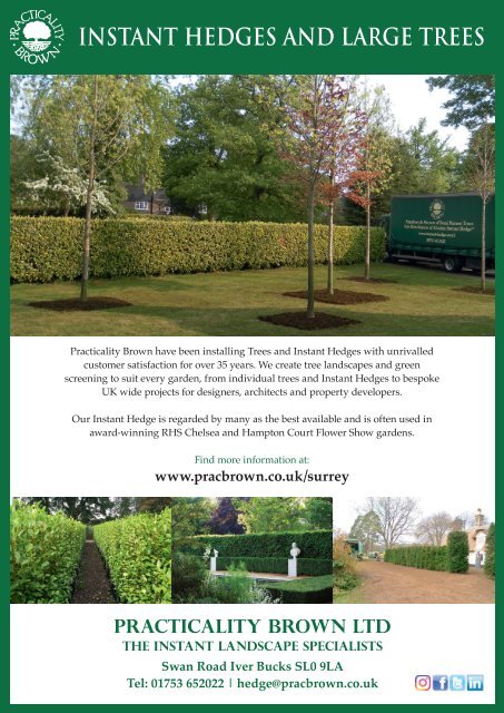 Surrey Homes | SH54 | April 2019 | Garden supplement inside