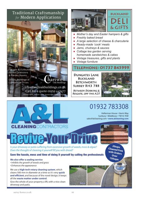 Surrey Homes | SH54 | April 2019 | Garden supplement inside