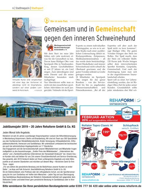 Stadtmagazin Februar 2019