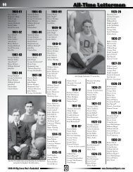 All-Time Lettermen - Dartmouth College Athletics