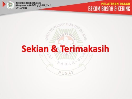 MODUL PELATIHAN BEKAM