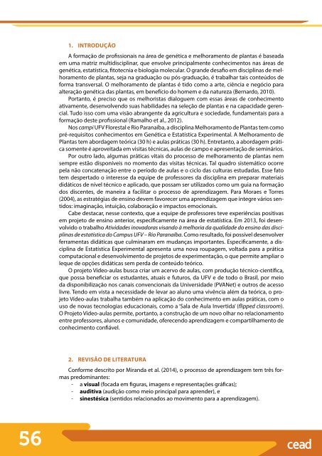 Tecnologias aplicadas aos processos de ensino e aprendizagem