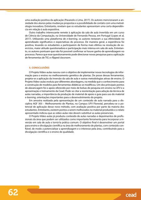 Tecnologias aplicadas aos processos de ensino e aprendizagem