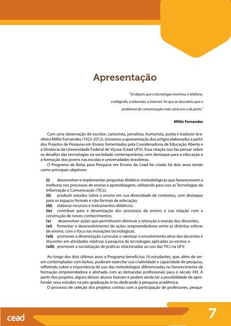 Tecnologias aplicadas aos processos de ensino e aprendizagem