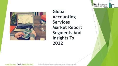 Accounting Services Global Market Report 2019