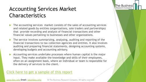 Accounting Services Global Market Report 2019