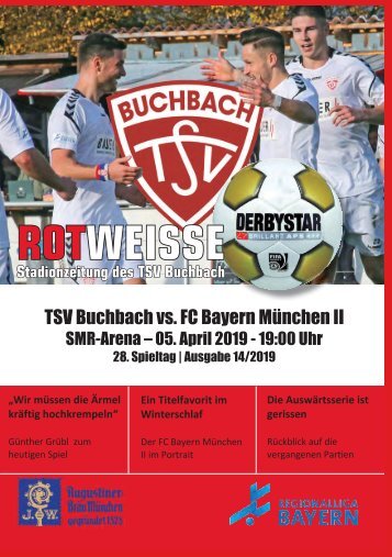 Stadionzeitung TSV Buchbach - FC Bayern München II