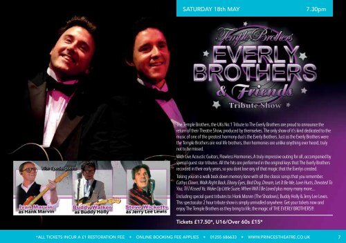 Princes Theatre, Clacton - Summer 2019 Brochure