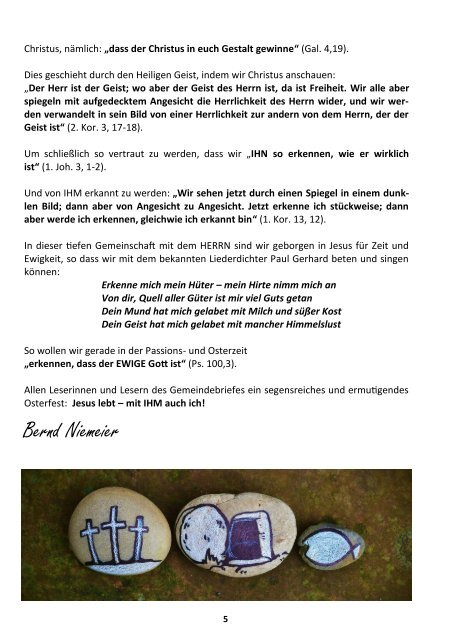 Gemeindebrief April 2019