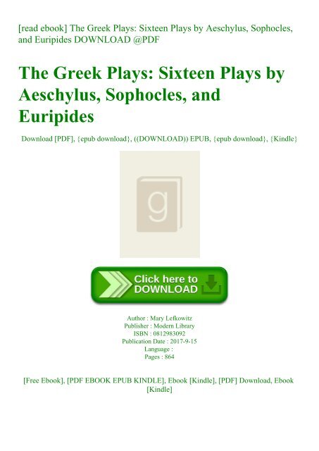 値段が激安 Greek The Plays Euripides And Sophocles Aeschylus By Plays Sixteen その他