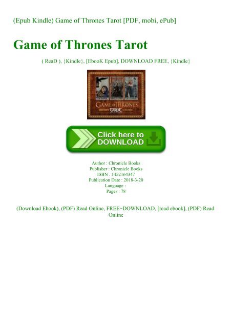 Game of thrones kindle download windows 10 Game of thrones kindle download windows 10