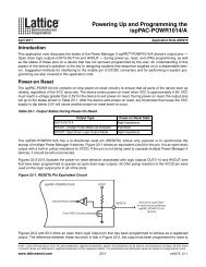 Powering Up and Programming the ispPAC-POWR1014/A - Lattice ...