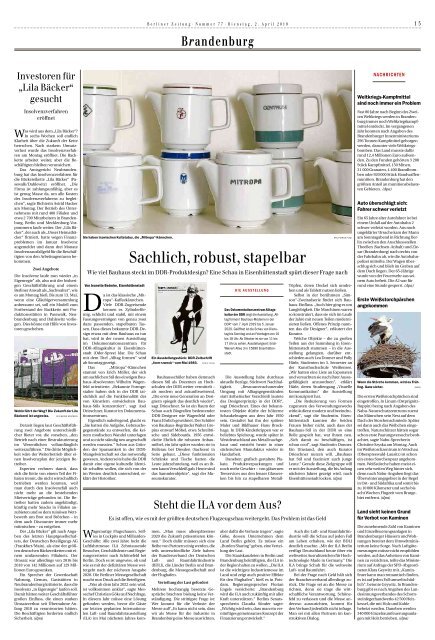 Berliner Zeitung 02.04.2019