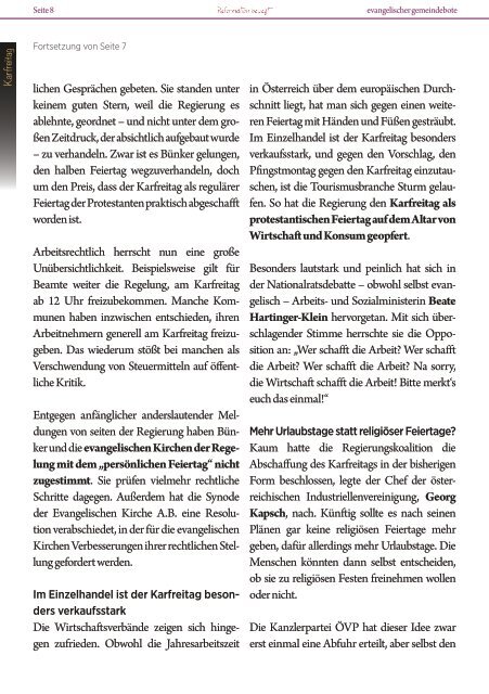 evangelischer gemeindebote 1/2019