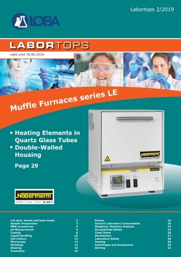 Bartelt Labortops Q2 2019 Laboratory equipment_EN