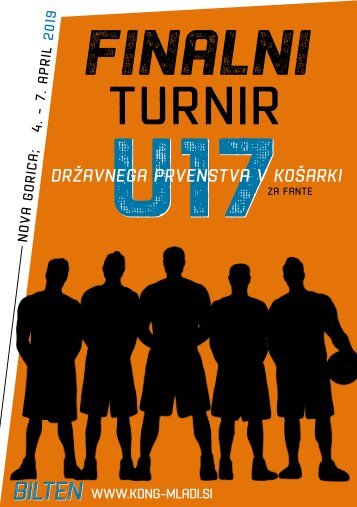 bilten KDNG mladi - finalni turnir U17