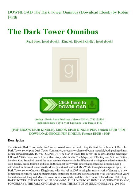 dark tower series ibooks download dark tower series ibooks download