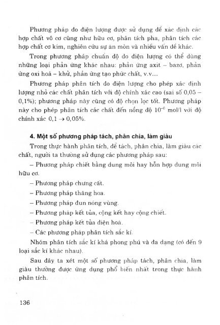 Các phương pháp phân tích công cụ trong hóa học hiện đại