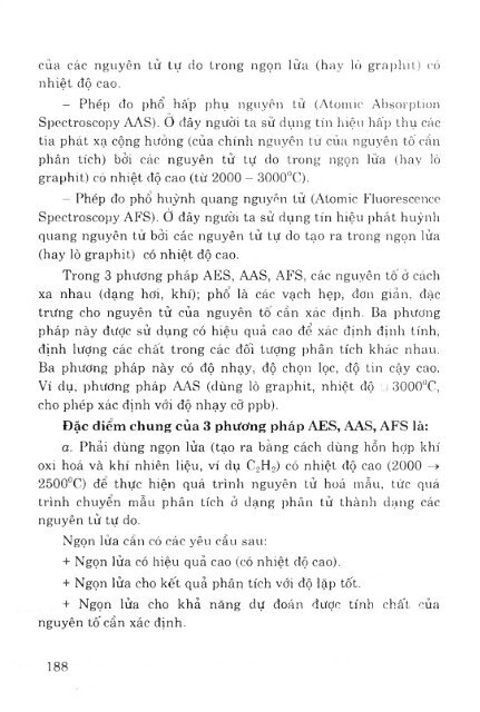 Các phương pháp phân tích công cụ trong hóa học hiện đại