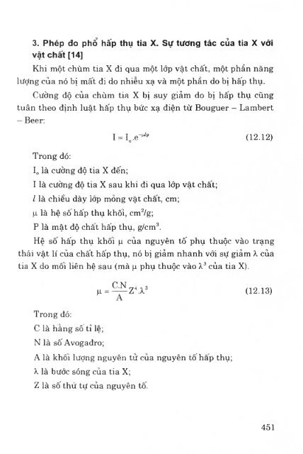 Các phương pháp phân tích công cụ trong hóa học hiện đại