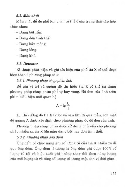 Các phương pháp phân tích công cụ trong hóa học hiện đại