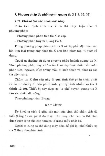 Các phương pháp phân tích công cụ trong hóa học hiện đại