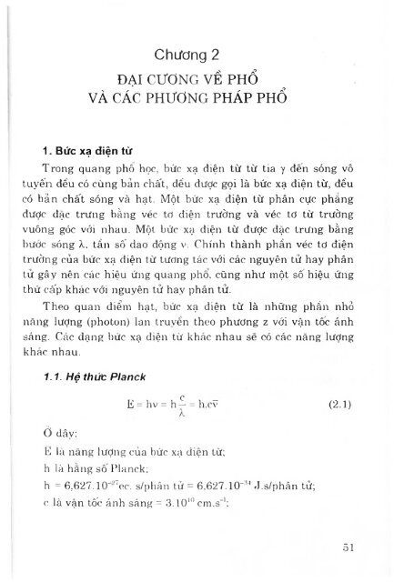 Các phương pháp phân tích công cụ trong hóa học hiện đại