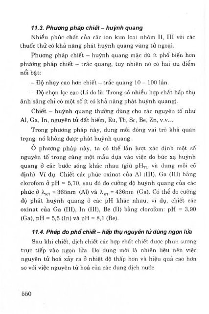 Các phương pháp phân tích công cụ trong hóa học hiện đại