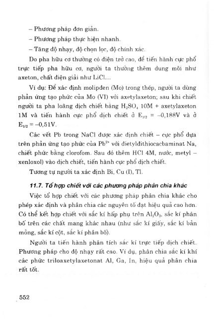 Các phương pháp phân tích công cụ trong hóa học hiện đại