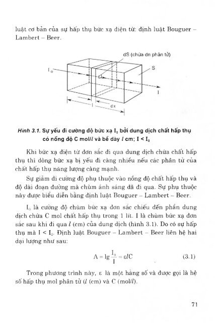 Các phương pháp phân tích công cụ trong hóa học hiện đại