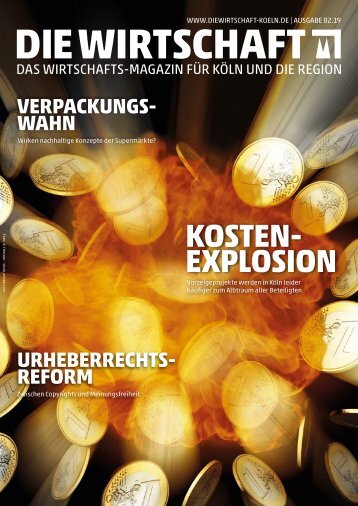 Die Wirtschaft Köln - Ausgabe 02 / 2019