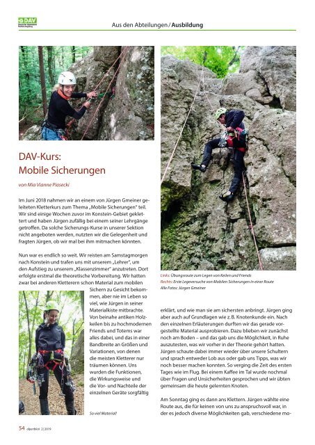 alpenblick, Ausgabe 2/2019