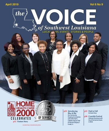 The Voice of Southwest Louisiana April 2019 Issue