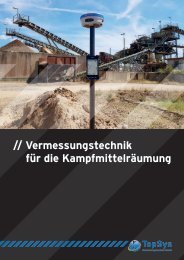 Vermessung für die Kampfmittelräumung 03-2019