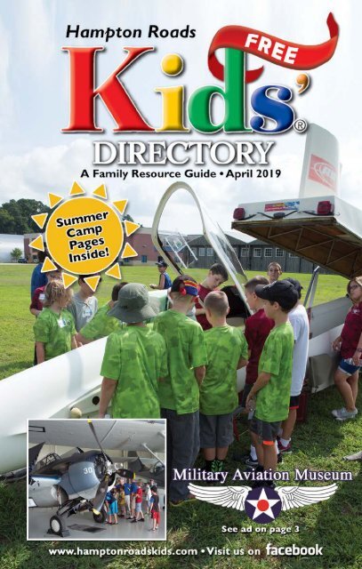 Hampton Roads Kids' Directory: April 2019