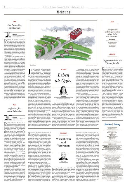 Berliner Zeitung 03.04.2019